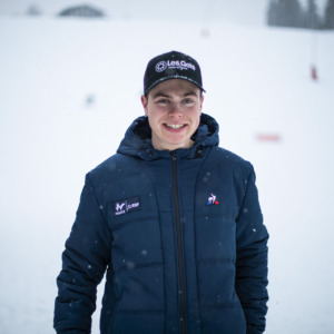 Portrait de Jules aux Gets à l'occasion de la semaine paralympique